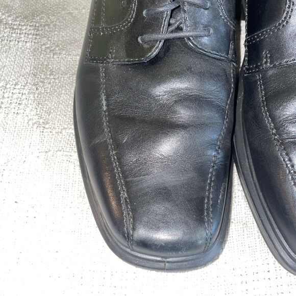 Ecco Men’s Casual Shoes Size 42 U.S. 9 M Black Leather Going Out Party Comfort main image 7